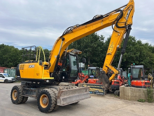 JCB JS 145 W - Máy xúc bánh lốp: hình 4 JCB JS 145 W - Máy xúc bánh lốp: hình 4