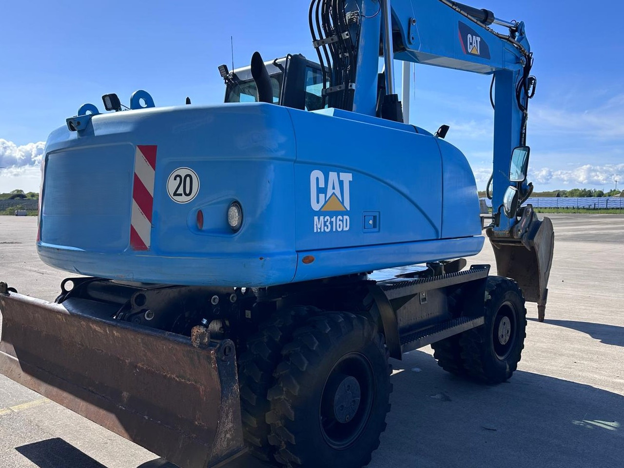 CATERPILLAR M 316 D Oil Quick OQ 65 Deutsche Maschine Top ! - Máy xúc bánh lốp: hình 4 CATERPILLAR M 316 D Oil Quick OQ 65 Deutsche Maschine Top ! - Máy xúc bánh lốp: hình 4
