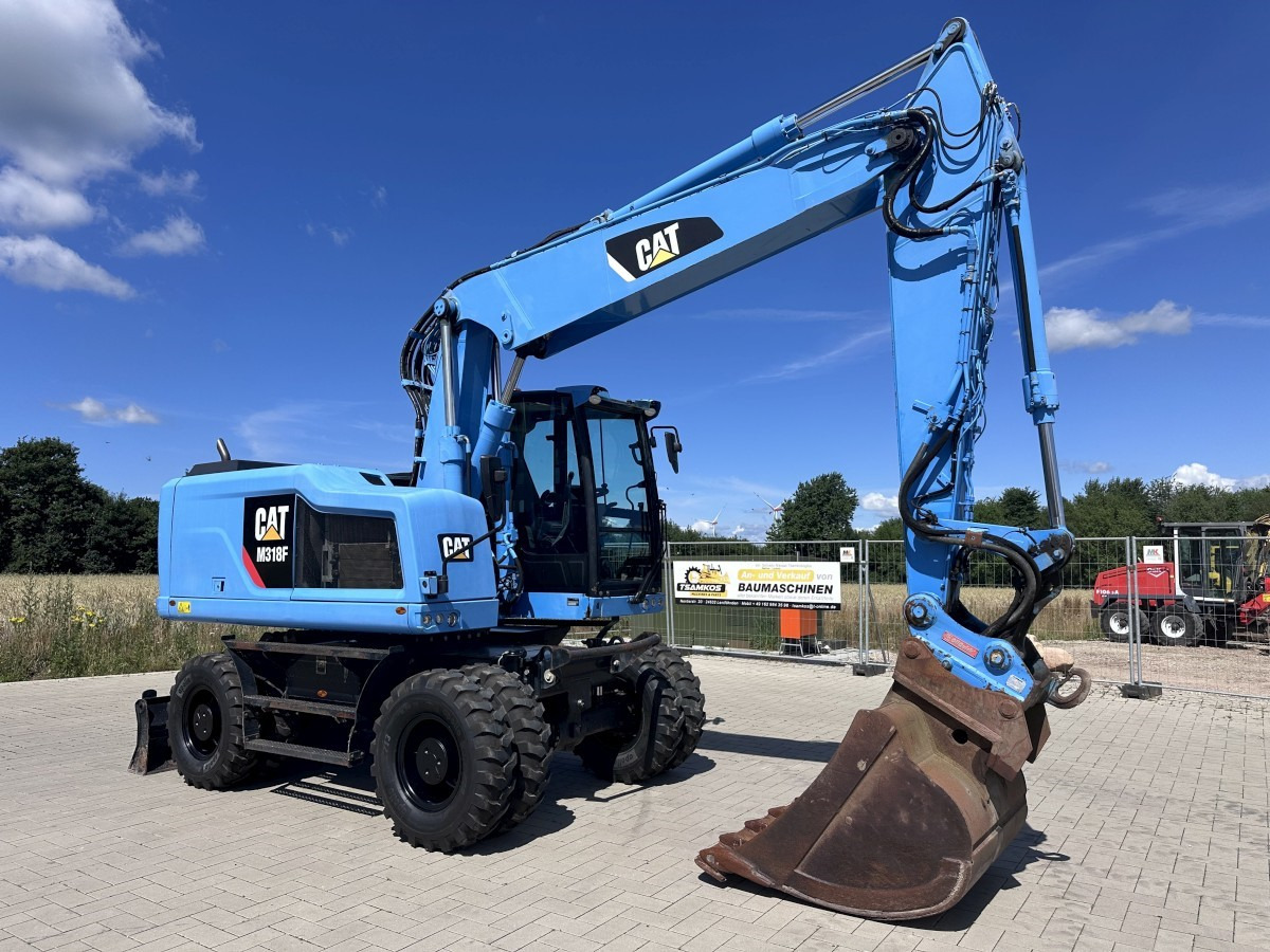 CATERPILLAR M 318 F Oil Quick OQ 65 Deutsche Maschine Top ! - Máy xúc bánh lốp: hình 4 CATERPILLAR M 318 F Oil Quick OQ 65 Deutsche Maschine Top ! - Máy xúc bánh lốp: hình 4