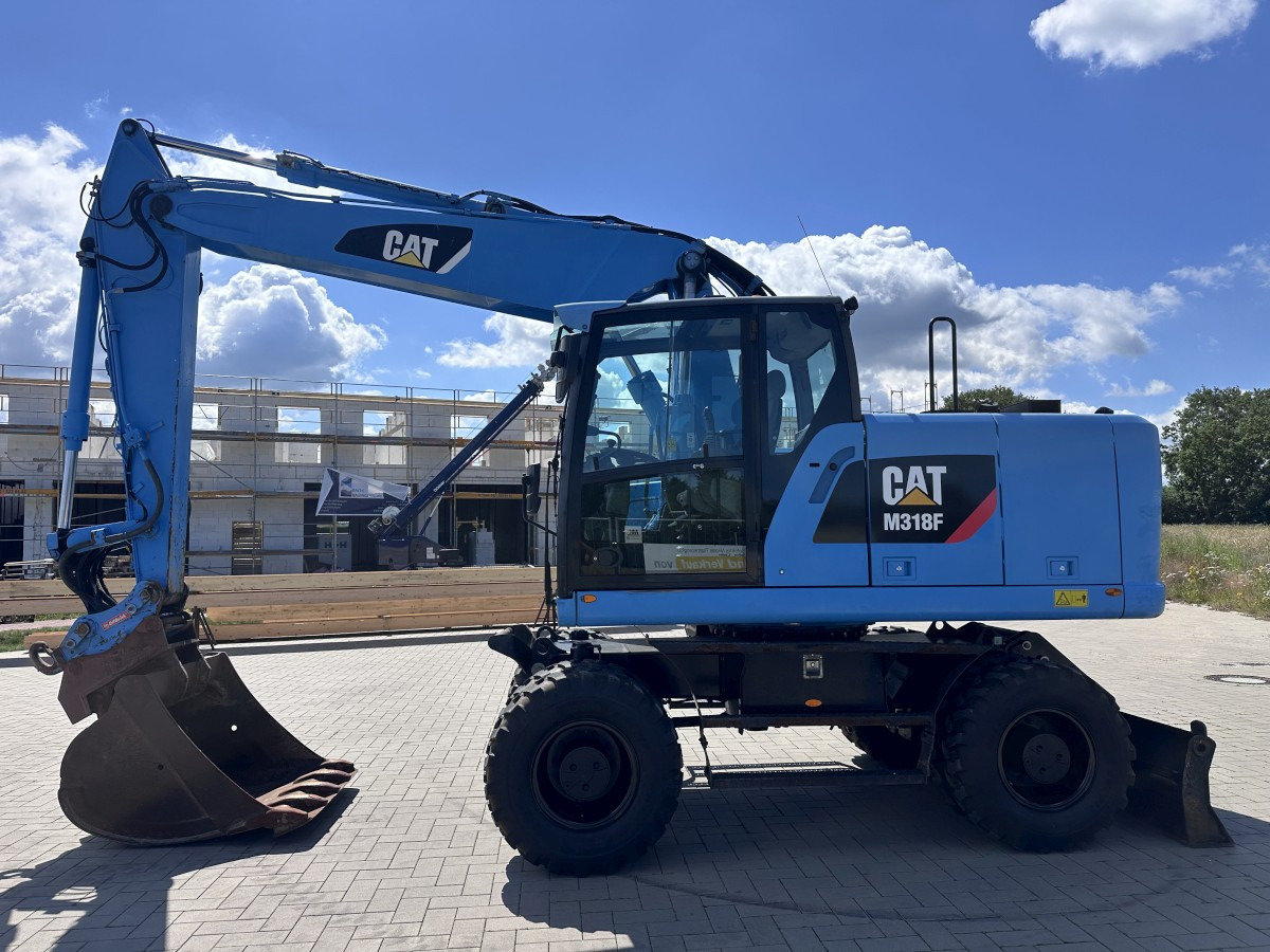 CATERPILLAR M 318 F Oil Quick OQ 65 Deutsche Maschine Top ! - Máy xúc bánh lốp: hình 1 CATERPILLAR M 318 F Oil Quick OQ 65 Deutsche Maschine Top ! - Máy xúc bánh lốp: hình 1