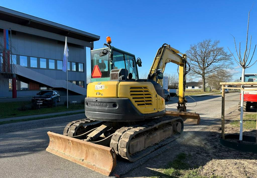 Máy xúc mini Yanmar SV100-1A Klima German machine!: hình 6