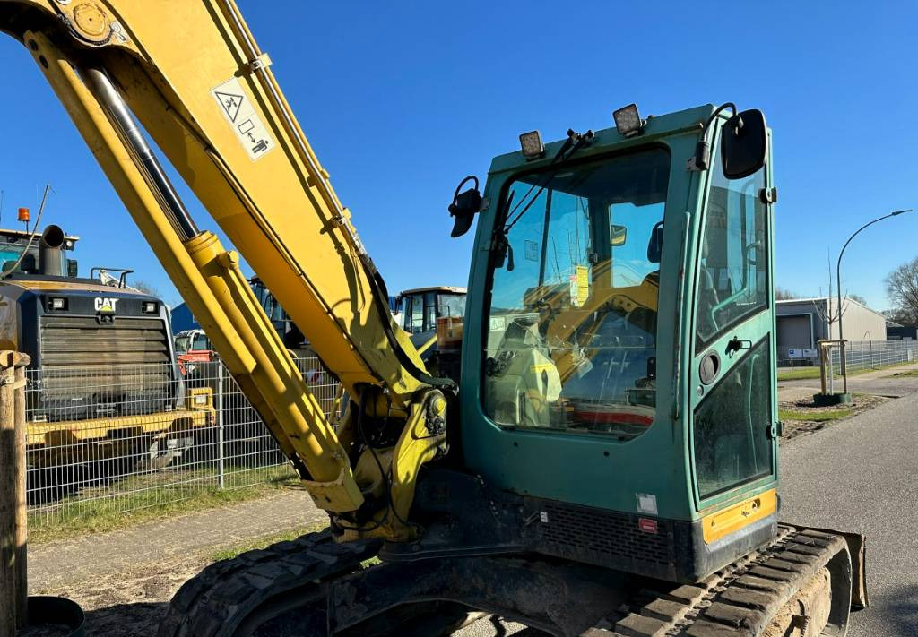 Máy xúc mini Yanmar SV100-1A Klima German machine!: hình 7