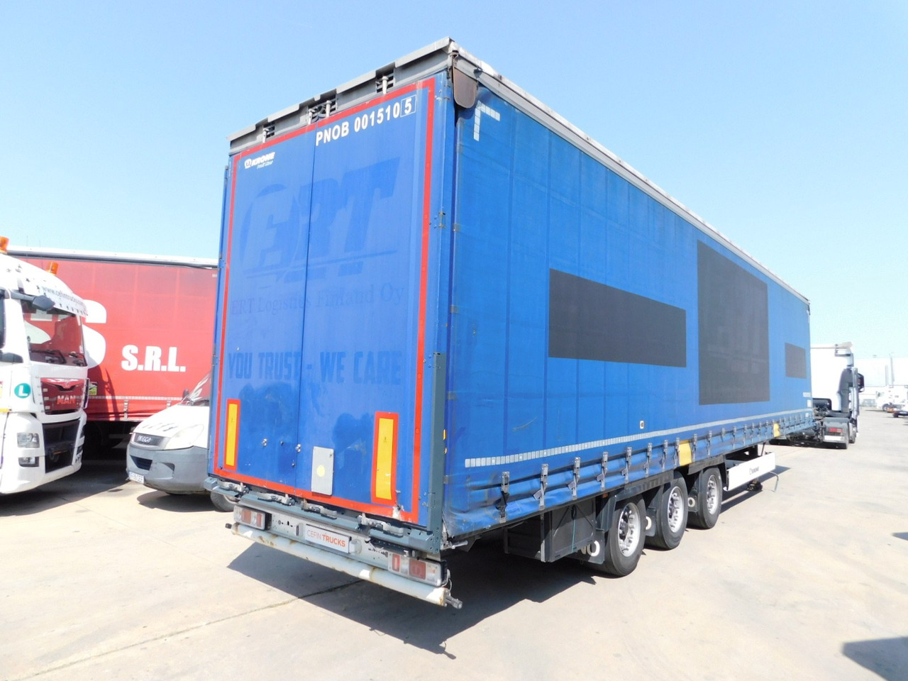 Krone Sd da06clnf - Sơ mi rơ moóc mui bạt: hình 3 Krone Sd da06clnf - Sơ mi rơ moóc mui bạt: hình 3