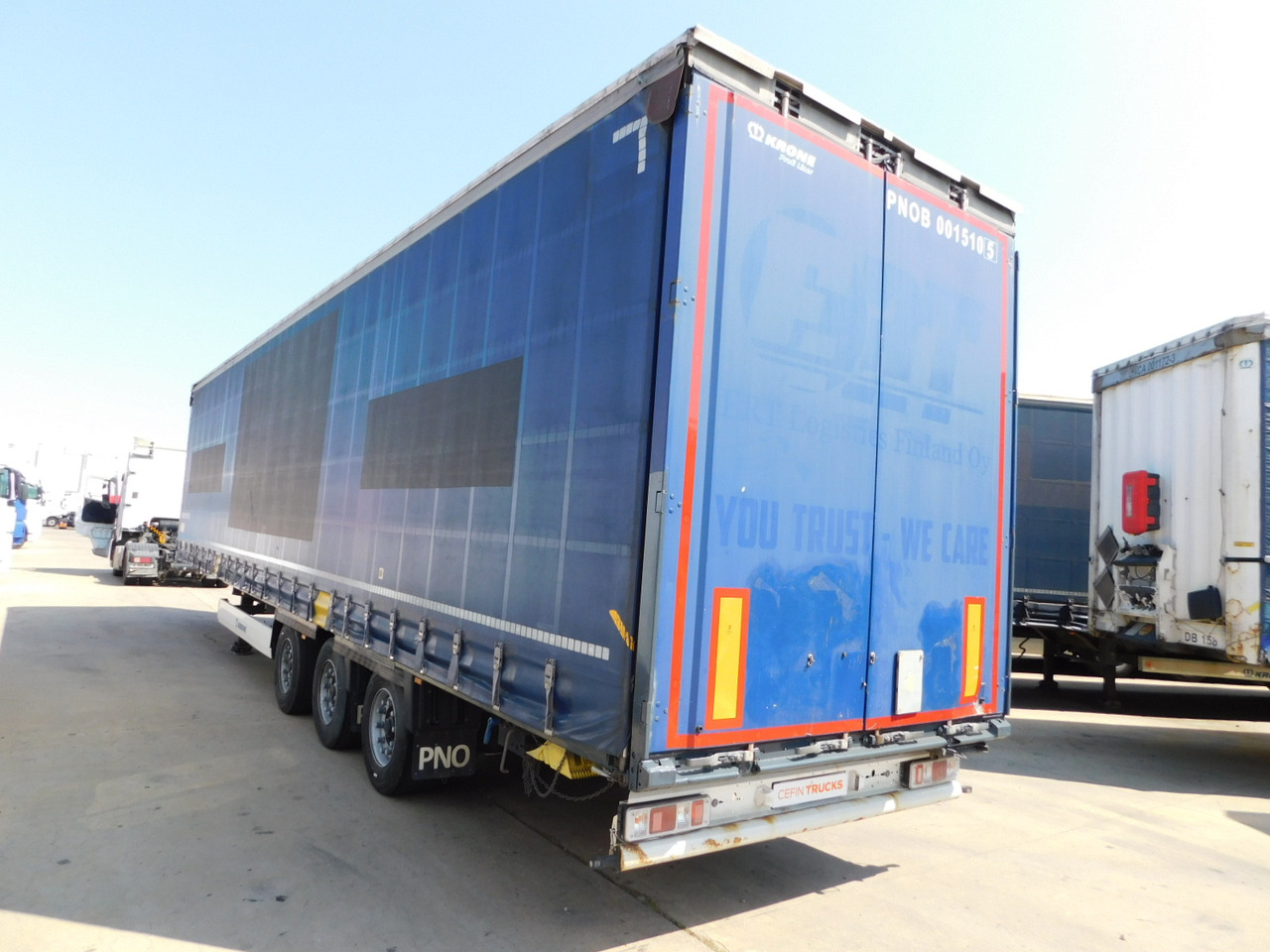 Krone Sd da06clnf - Sơ mi rơ moóc mui bạt: hình 4 Krone Sd da06clnf - Sơ mi rơ moóc mui bạt: hình 4