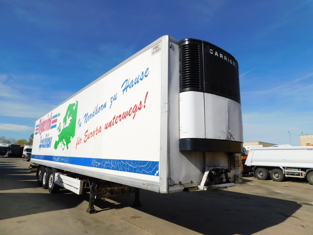 Krone Sdr27 - Sơ mi rơ moóc đông lạnh: hình 2 Krone Sdr27 - Sơ mi rơ moóc đông lạnh: hình 2