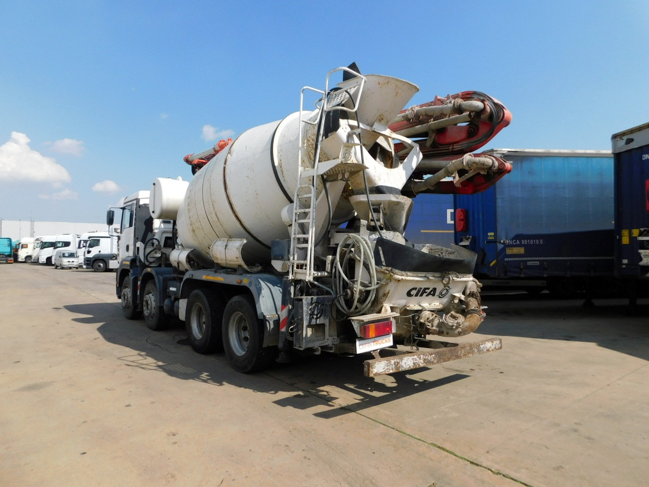 Man Tga 35410 - Xe trộn bê tông: hình 4 Man Tga 35410 - Xe trộn bê tông: hình 4
