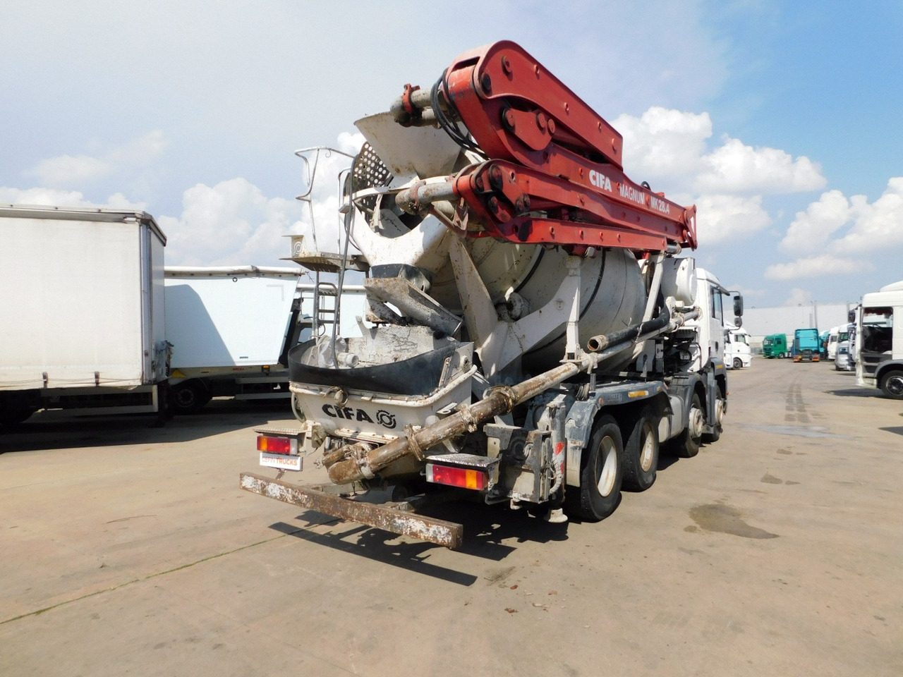 Man Tga 35410 - Xe trộn bê tông: hình 3 Man Tga 35410 - Xe trộn bê tông: hình 3