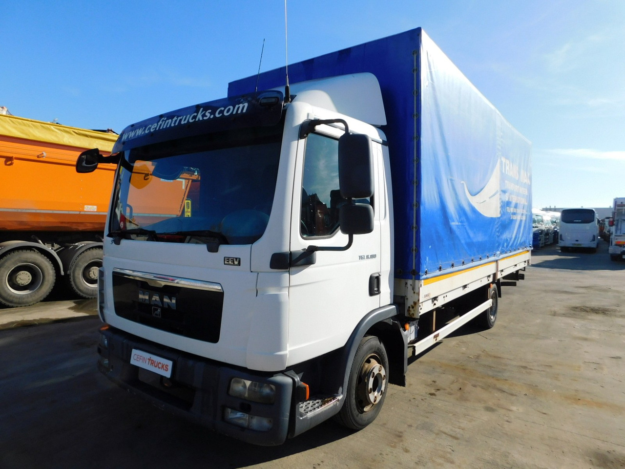Man Tgl 8180 - Xe tải thùng mui bạt: hình 1 Man Tgl 8180 - Xe tải thùng mui bạt: hình 1