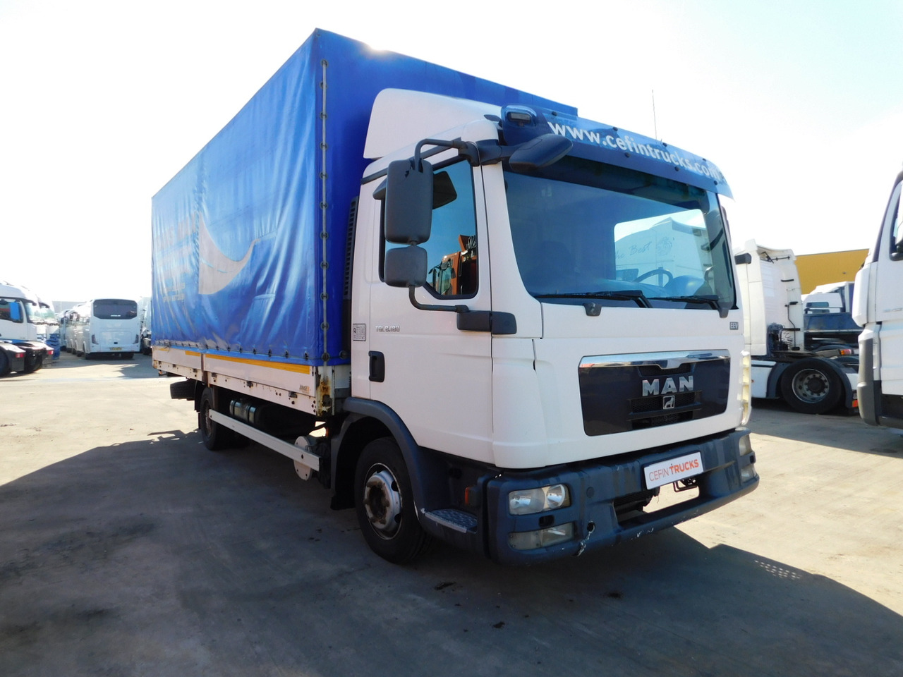 Man Tgl 8180 - Xe tải thùng mui bạt: hình 2 Man Tgl 8180 - Xe tải thùng mui bạt: hình 2