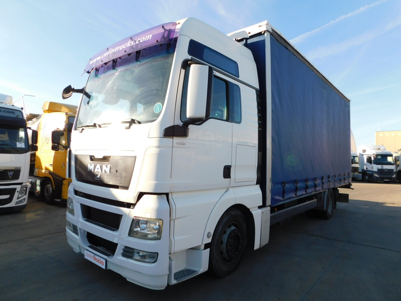 Man Tgx 18440 - Xe tải thùng mui bạt: hình 1 Man Tgx 18440 - Xe tải thùng mui bạt: hình 1