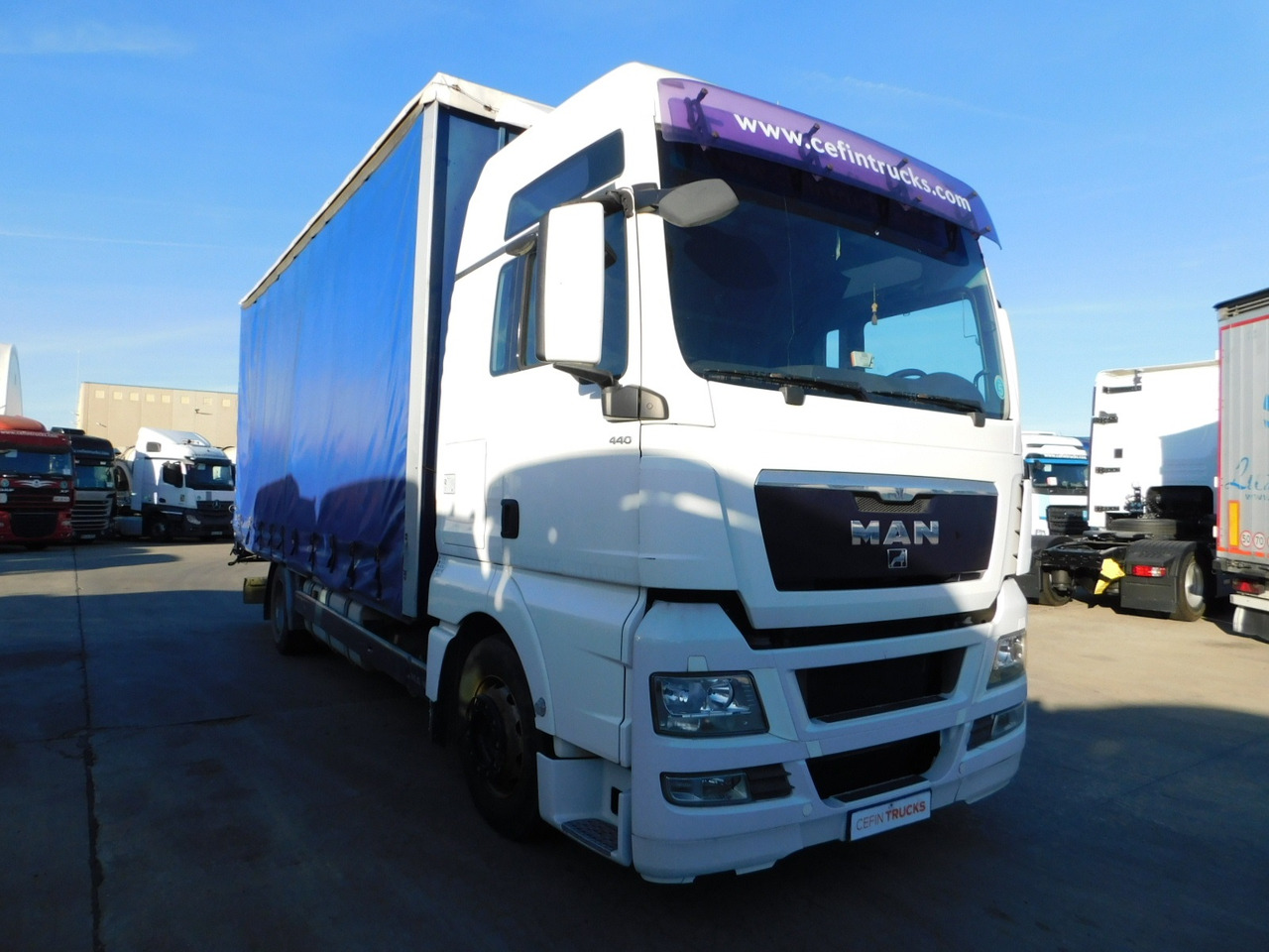 Man Tgx 18440 - Xe tải thùng mui bạt: hình 2 Man Tgx 18440 - Xe tải thùng mui bạt: hình 2