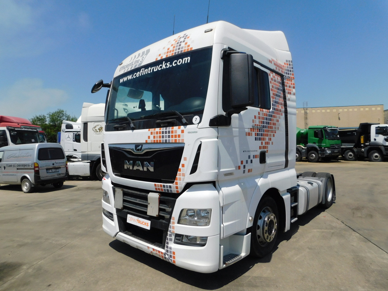 Man Tgx - Xe đầu kéo: hình 2 Man Tgx - Xe đầu kéo: hình 2
