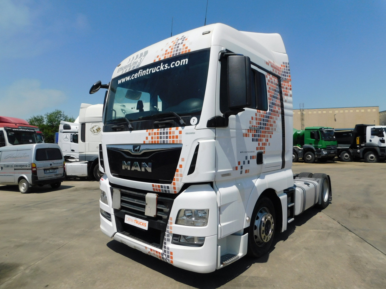 Man Tgx - Xe đầu kéo: hình 1 Man Tgx - Xe đầu kéo: hình 1