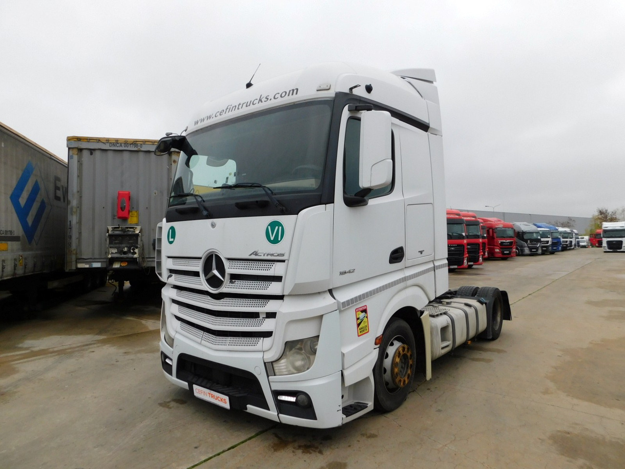 Mercedes Actros - Xe đầu kéo: hình 1 Mercedes Actros - Xe đầu kéo: hình 1