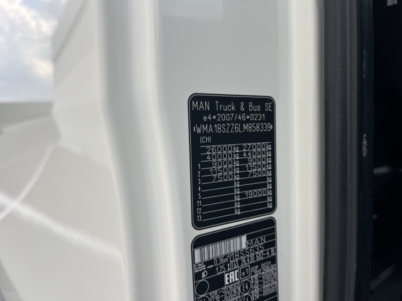 MAN TGS 26.430 6x2-4 BL Abroller VDL, Schneepflugpatte - Xe tải nâng móc: hình 3 MAN TGS 26.430 6x2-4 BL Abroller VDL, Schneepflugpatte - Xe tải nâng móc: hình 3