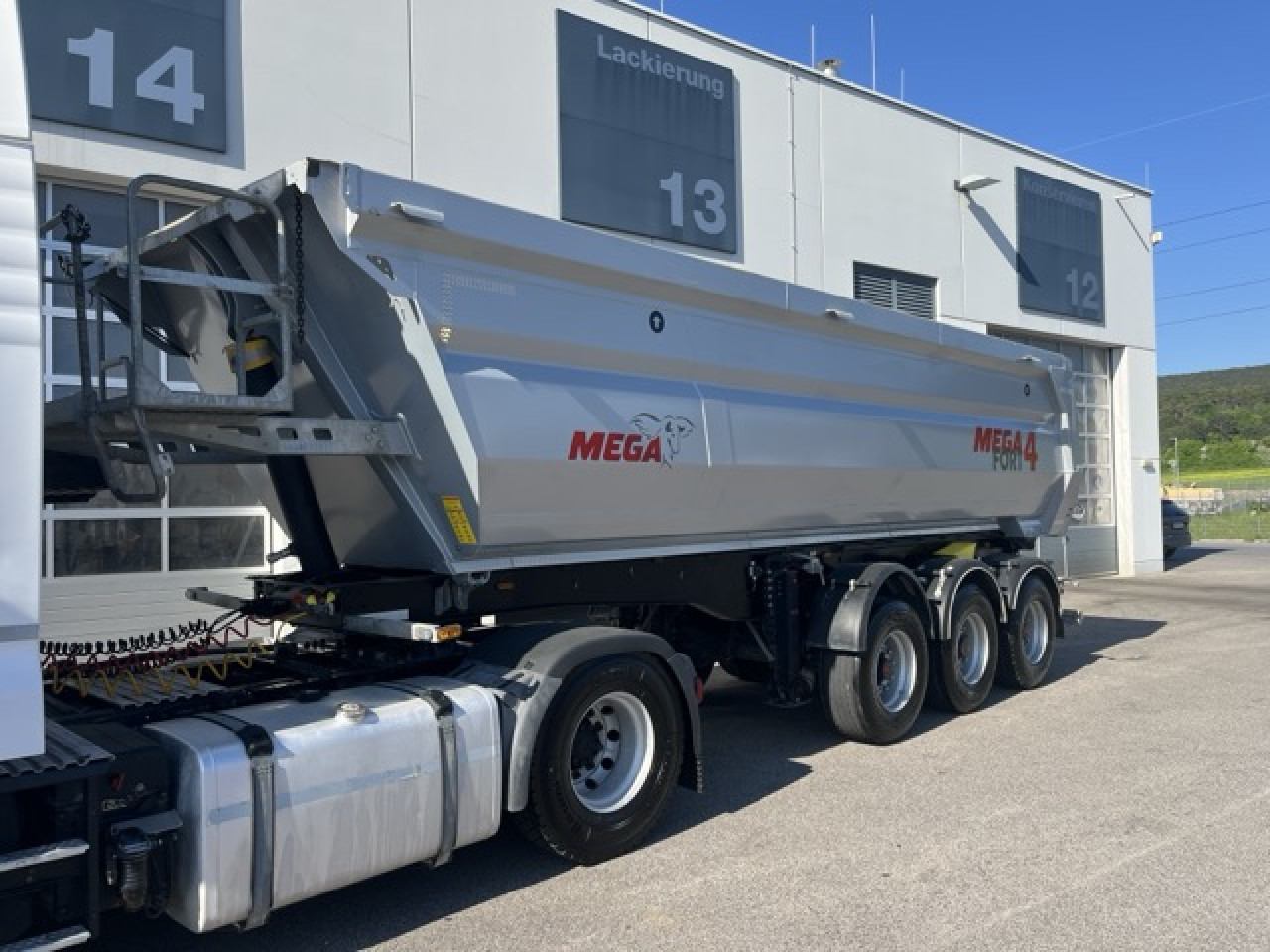 MEGA Fort 28 - Hinterkipper StahlLuft/LiftPlane - Sơ mi rơ moóc ben: hình 1 MEGA Fort 28 - Hinterkipper StahlLuft/LiftPlane - Sơ mi rơ moóc ben: hình 1