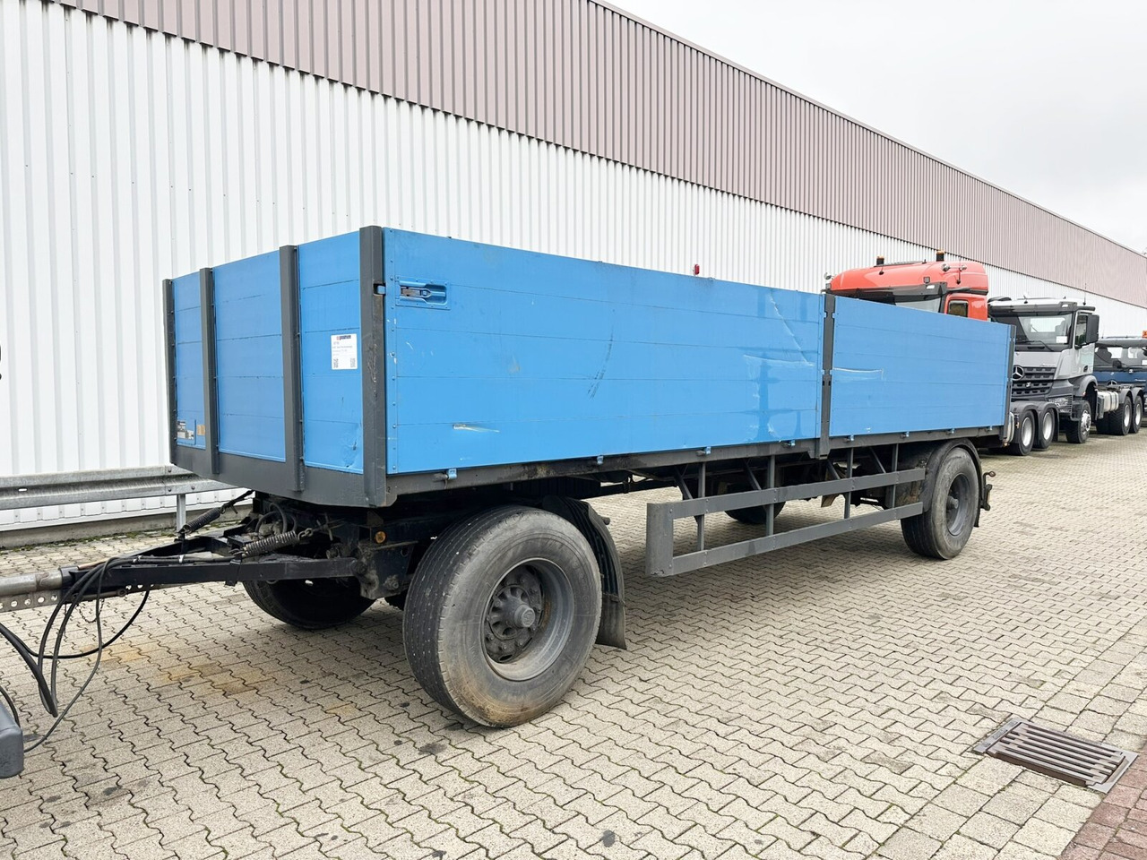 2-Achs Pritschenanhänger 2-Achs Pritschenanhänger - Rơ moóc thùng lửng/ Phẳng: hình 1 2-Achs Pritschenanhänger 2-Achs Pritschenanhänger - Rơ moóc thùng lửng/ Phẳng: hình 1