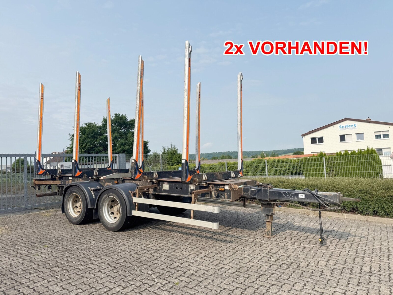 2ST24LZ63 Holzanhänger 2ST24LZ63 Holzanhänger - Rơ moóc chở gỗ: hình 1 2ST24LZ63 Holzanhänger 2ST24LZ63 Holzanhänger - Rơ moóc chở gỗ: hình 1