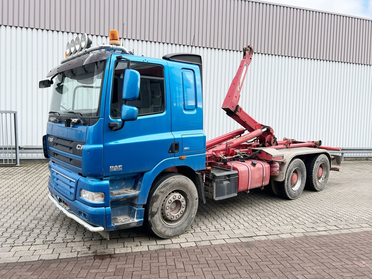 DAF AT 85.460 6x4 AT 85.460 6x4, Abrollkipper Palfinger T20 - Xe tải nâng móc: hình 1 DAF AT 85.460 6x4 AT 85.460 6x4, Abrollkipper Palfinger T20 - Xe tải nâng móc: hình 1