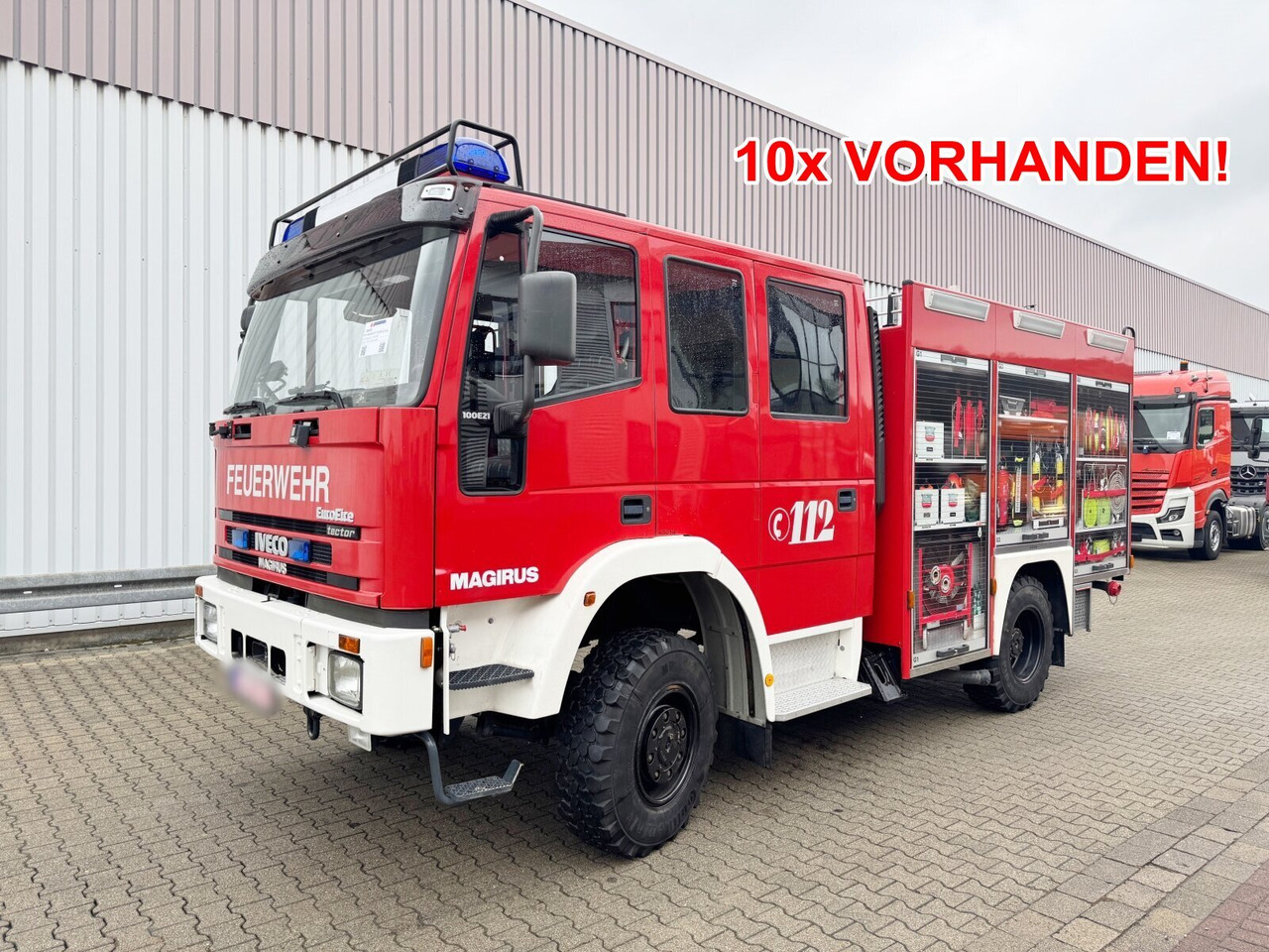 FF 100 EW 4x4 Doka EuroFire FF 100 E 21 WR tector 4x4 Doka, LF 8/6 - Xe tải cứu hỏa: hình 1 FF 100 EW 4x4 Doka EuroFire FF 100 E 21 WR tector 4x4 Doka, LF 8/6 - Xe tải cứu hỏa: hình 1