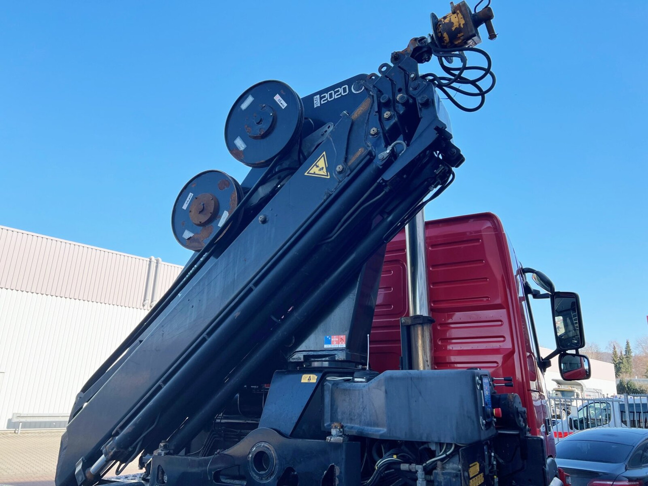 Xe tải nâng móc, Xe cẩu tự hành FM 460 8x2-6 FM 460 8x2-6, Lenk-/Liftachse, Kran HMF 2020-K4, Funk: hình 13