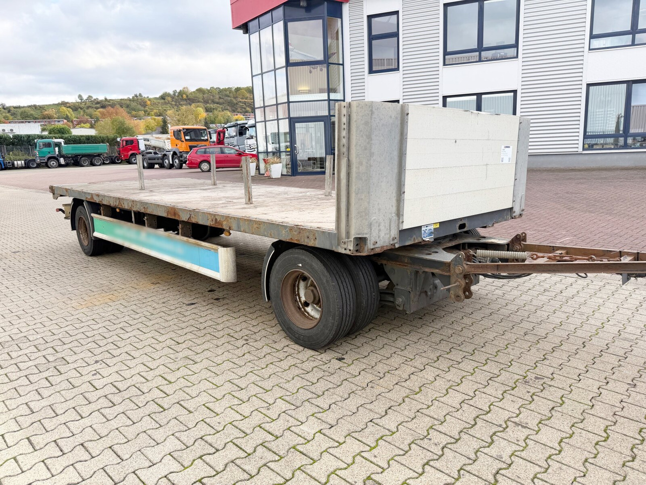 Rơ moóc thùng thấp để vận chuyển máy móc nặng Fliegl ZPS 180 ZPS 180: hình 6 Rơ moóc thùng thấp để vận chuyển máy móc nặng Fliegl ZPS 180 ZPS 180: hình 6