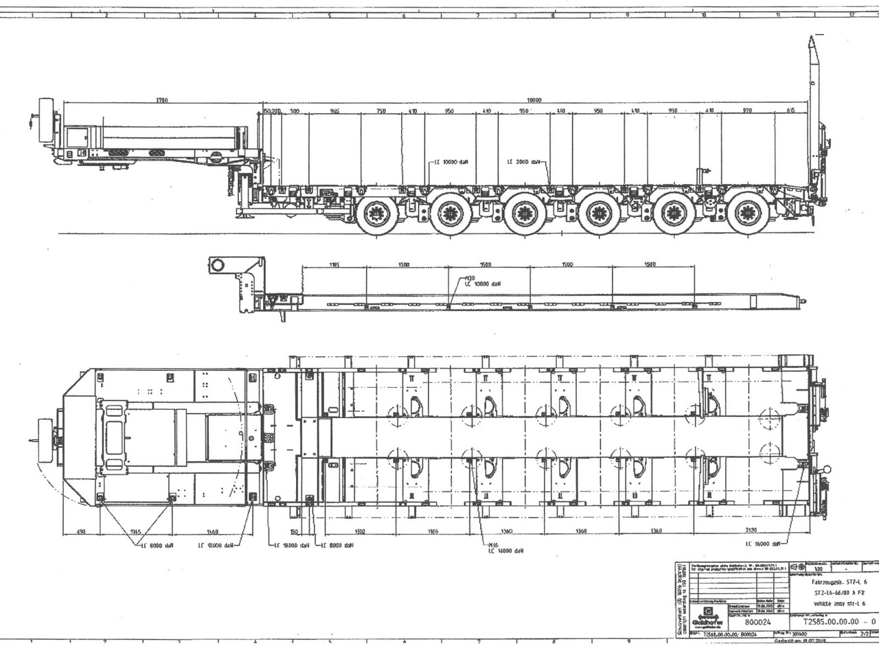 Goldhofer STZ L 6-67/80 A STZ-L 6-67/80 A, 6 Achsen, 86.000kg Ges.-Gew. - Sơ mi rơ moóc thùng thấp: hình 4 Goldhofer STZ L 6-67/80 A STZ-L 6-67/80 A, 6 Achsen, 86.000kg Ges.-Gew. - Sơ mi rơ moóc thùng thấp: hình 4