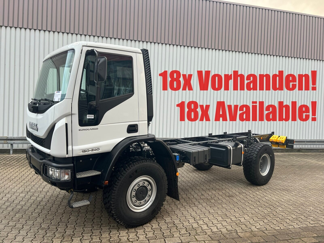 Iveco EuroCargo ML150E24 WS 4x4 EuroCargo ML150E24 WS 4x4, Euro3, mehrfach Vorhanden! - Xe tải khung gầm: hình 1 Iveco EuroCargo ML150E24 WS 4x4 EuroCargo ML150E24 WS 4x4, Euro3, mehrfach Vorhanden! - Xe tải khung gầm: hình 1