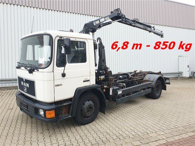 MAN 14.152 F 4x2 BB 14.152 F 4x2 BB mit Kran Hiab 060-2 - Xe tải nâng móc, Xe cẩu tự hành: hình 1 MAN 14.152 F 4x2 BB 14.152 F 4x2 BB mit Kran Hiab 060-2 - Xe tải nâng móc, Xe cẩu tự hành: hình 1