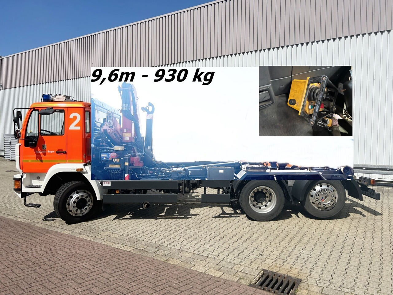 MAN 25/18.284 6x2-4 LL 25/18.284 6x2-4 LL,Kran HMF 1113 K3, Funk, Retarder - Xe tải nâng móc, Xe cẩu tự hành: hình 1 MAN 25/18.284 6x2-4 LL 25/18.284 6x2-4 LL,Kran HMF 1113 K3, Funk, Retarder - Xe tải nâng móc, Xe cẩu tự hành: hình 1