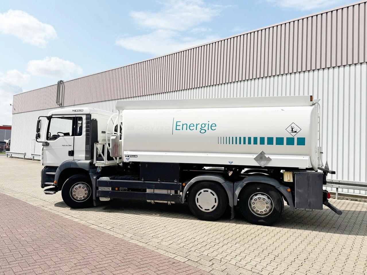 Xe bồn MAN TGA 26.390 6X2-4 BL TGA 26.390 6X2-4 BL, Lenk-/Liftachse, Willig Tankaufbau ca. 20.000l, 3 Kammern: hình 13