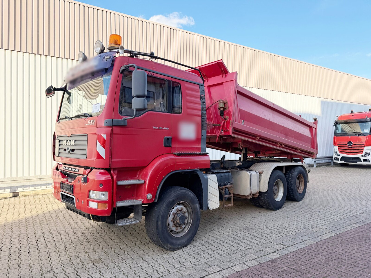 MAN TGA 26.480 6X6H BL TGA 26.480 6X6H BL, HydroDrive, Intarder, Wechselsystem (Sattelplatte) - Xe ben: hình 1 MAN TGA 26.480 6X6H BL TGA 26.480 6X6H BL, HydroDrive, Intarder, Wechselsystem (Sattelplatte) - Xe ben: hình 1