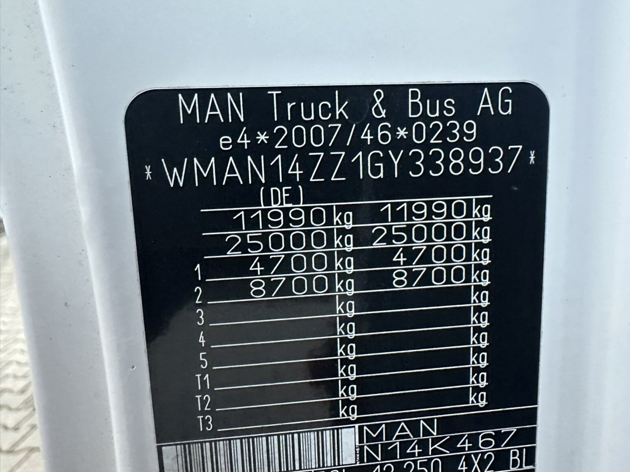 MAN TGL 12.250 4x2 BL TGL 12.250 4x2 BL, Palfinger Abroller P 07-25MPA, 2xAHK-ÖL - Xe tải nâng móc: hình 5 MAN TGL 12.250 4x2 BL TGL 12.250 4x2 BL, Palfinger Abroller P 07-25MPA, 2xAHK-ÖL - Xe tải nâng móc: hình 5