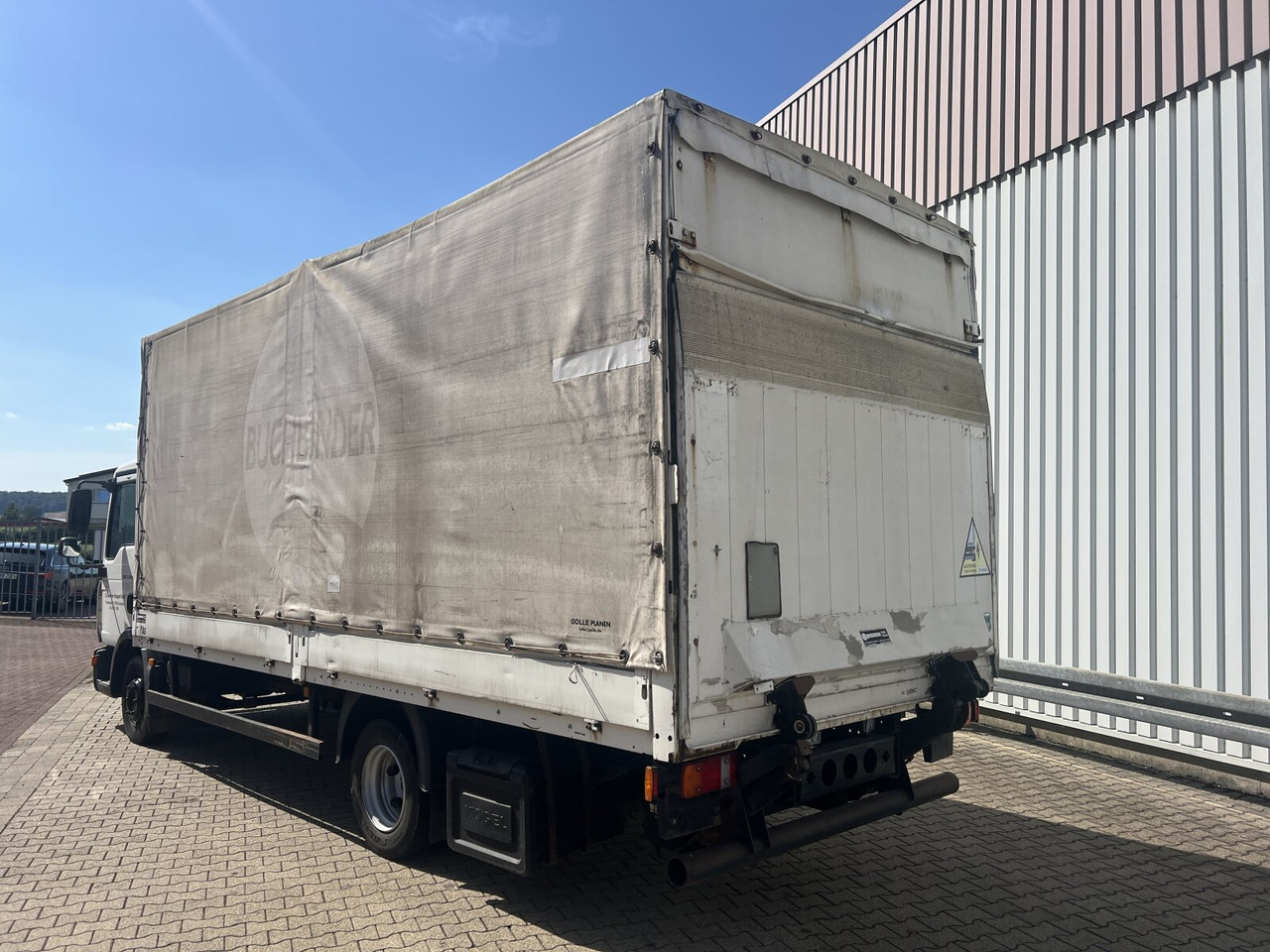 Xe tải thùng lửng/ Phẳng MAN TGL 7.150 4x2 BB TGL 7.150 4x2 BB mit LBW BÄR: hình 10