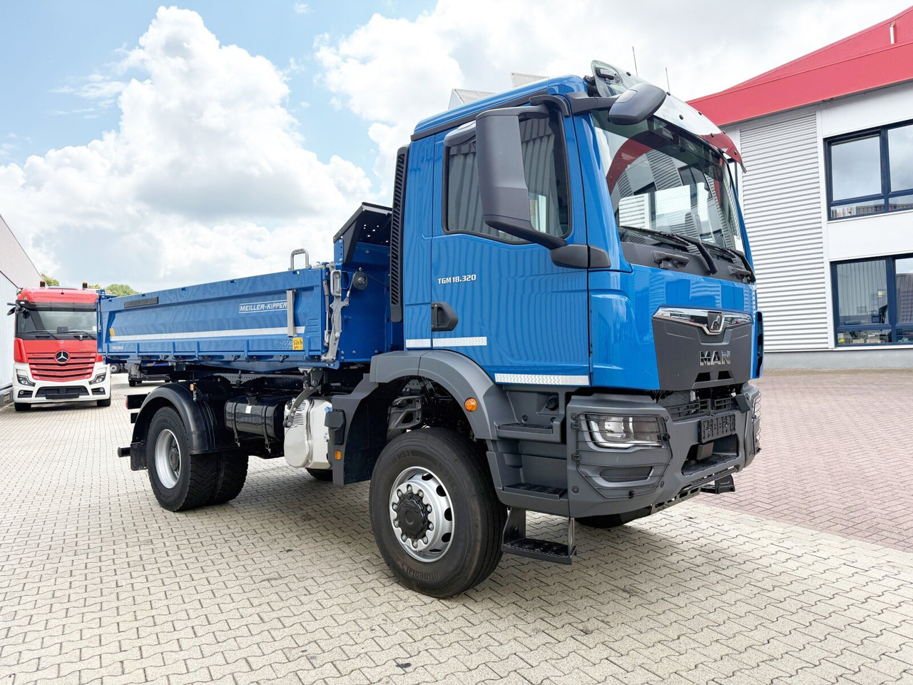 Xe ben mới MAN TGM 18.320 4x4 BB CH TGM 18.320 4x4 BB CH, Navi, Meiller Trigenius: hình 10