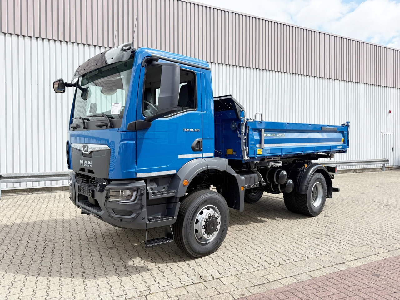 Xe ben mới MAN TGM 18.320 4x4 BB CH TGM 18.320 4x4 BB CH, Navi, Meiller Trigenius: hình 8