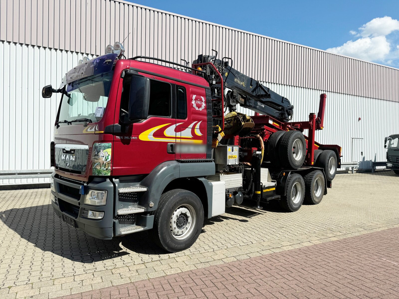 MAN TGS 26.540 6X4 BL TGS 26.540 6X4 BL, Intarder, Kran Epsilon S260L82, Langholz - Xe chở gỗ, Xe cẩu tự hành: hình 1 MAN TGS 26.540 6X4 BL TGS 26.540 6X4 BL, Intarder, Kran Epsilon S260L82, Langholz - Xe chở gỗ, Xe cẩu tự hành: hình 1