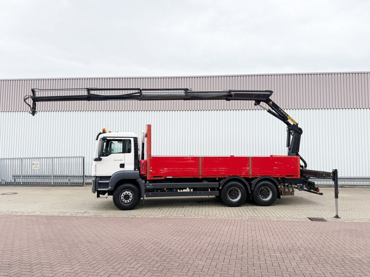 MAN TGS 33.400 6x4 BB TGS 33.400 6x4 BB, Navi, Heckkran PK18002-EH C, Funk - Xe cẩu tự hành, Xe tải thùng lửng/ Phẳng: hình 2 MAN TGS 33.400 6x4 BB TGS 33.400 6x4 BB, Navi, Heckkran PK18002-EH C, Funk - Xe cẩu tự hành, Xe tải thùng lửng/ Phẳng: hình 2