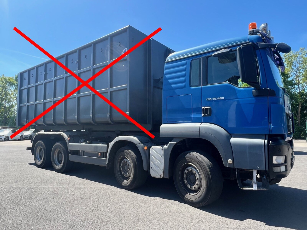 MAN TGS 35.480 8x4 BL TGS 35.480 8x4 BL - Xe tải nâng móc: hình 1 MAN TGS 35.480 8x4 BL TGS 35.480 8x4 BL - Xe tải nâng móc: hình 1