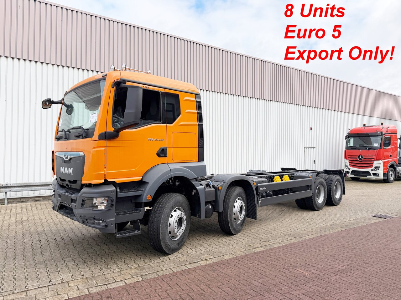 MAN TGS 41.440 8x4 BB CH TGS 41.440 8x4 BB CH, Retarder, MEHRFACH VORHANDEN! - Xe tải khung gầm: hình 1 MAN TGS 41.440 8x4 BB CH TGS 41.440 8x4 BB CH, Retarder, MEHRFACH VORHANDEN! - Xe tải khung gầm: hình 1