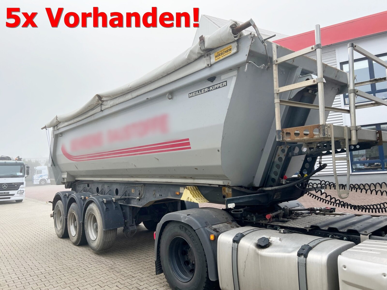 Meiller MHPS 12/27 MHPS 12/27, Stahlmulde ca. 26m³, Liftachse - Sơ mi rơ moóc ben: hình 1 Meiller MHPS 12/27 MHPS 12/27, Stahlmulde ca. 26m³, Liftachse - Sơ mi rơ moóc ben: hình 1