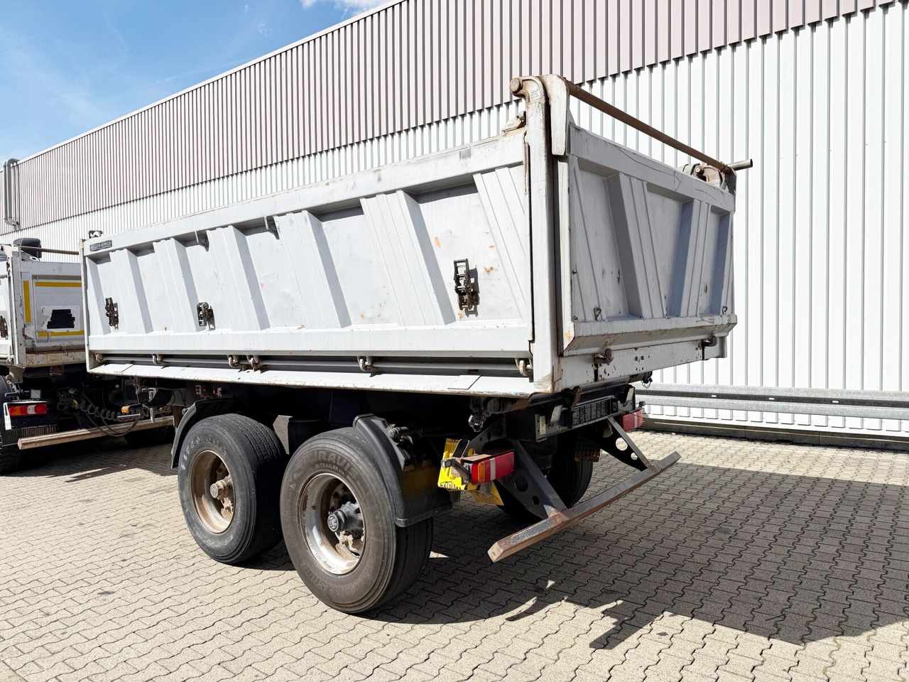 Meiller MZDA 18/21 MZDA 18/21, Stahlbordwände, ca. 10m³ - Rơ moóc thùng lửng/ Phẳng: hình 5 Meiller MZDA 18/21 MZDA 18/21, Stahlbordwände, ca. 10m³ - Rơ moóc thùng lửng/ Phẳng: hình 5