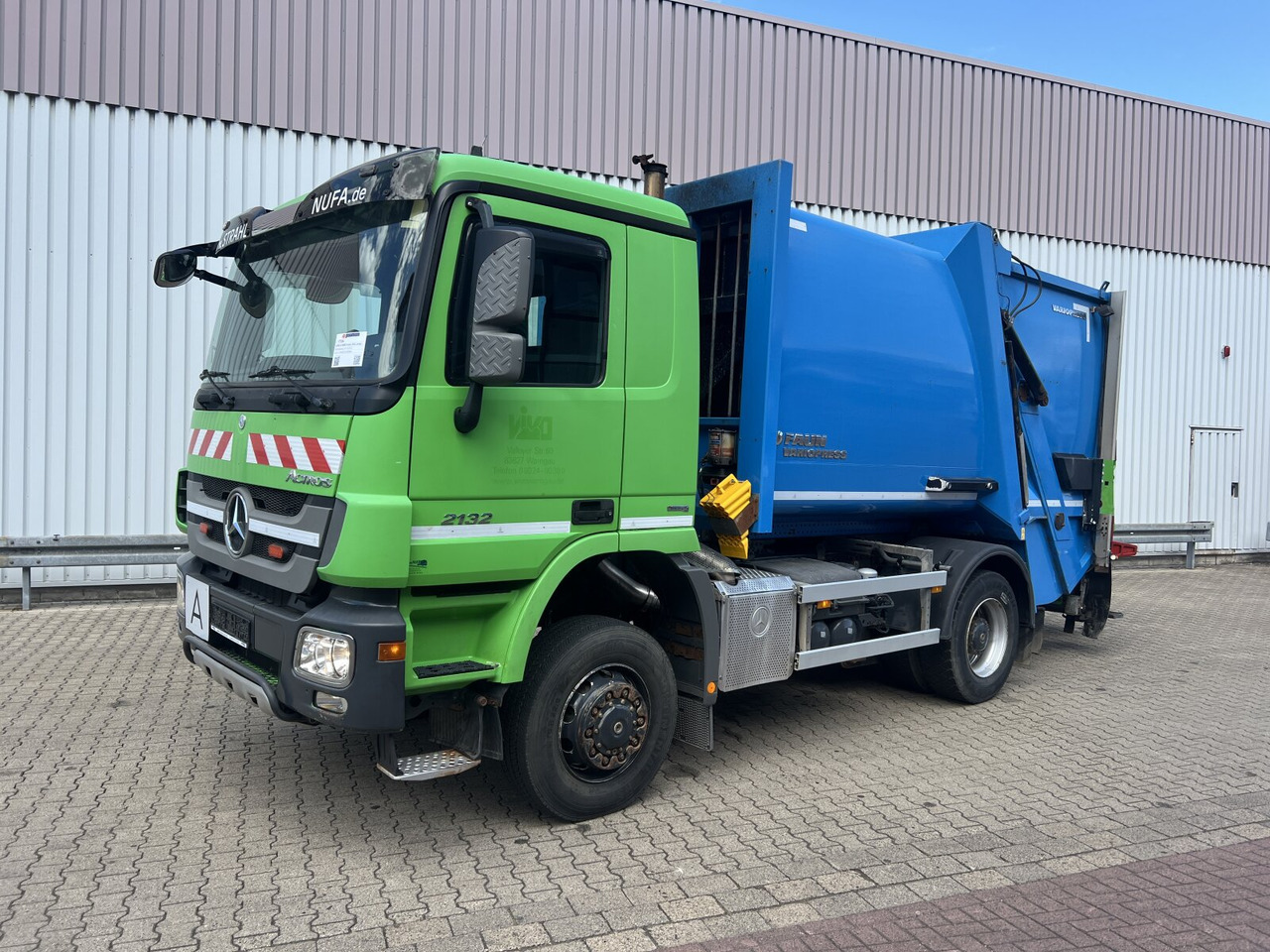 Mercedes-Benz Actros 2032 LA 4x4 Actros 2032 LA 4x4, Faun Variopress 310 ca. 10m³, Zöller Schüttung - Xe tải chở rác: hình 1 Mercedes-Benz Actros 2032 LA 4x4 Actros 2032 LA 4x4, Faun Variopress 310 ca. 10m³, Zöller Schüttung - Xe tải chở rác: hình 1