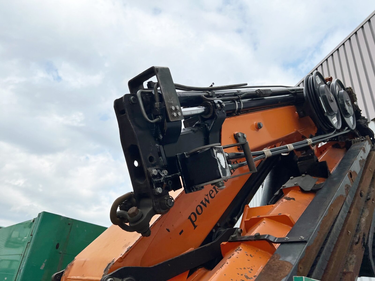 Mercedes-Benz Actros 2544 L 6x2 Actros 2544 L 6x2, Retarder, Lenkachse, Heckkran HMF 3000-K5 + Jip, Funk - Xe cẩu tự hành, Xe tải thùng lửng/ Phẳng: hình 3 Mercedes-Benz Actros 2544 L 6x2 Actros 2544 L 6x2, Retarder, Lenkachse, Heckkran HMF 3000-K5 + Jip, Funk - Xe cẩu tự hành, Xe tải thùng lửng/ Phẳng: hình 3