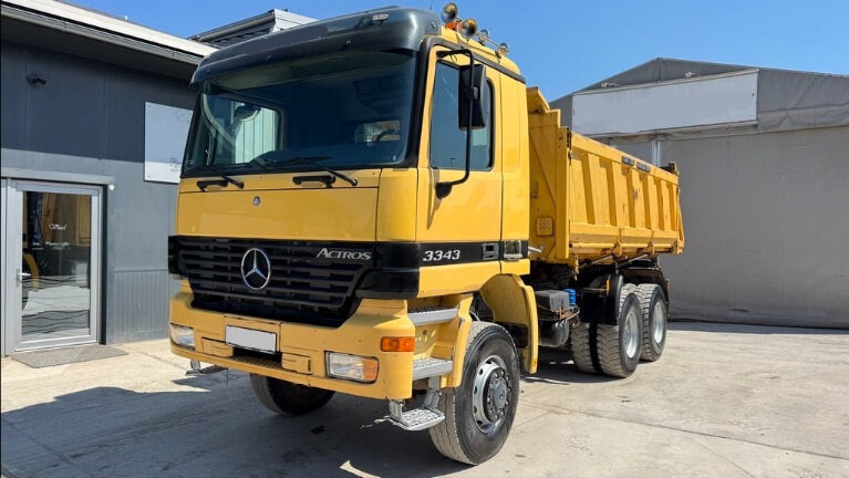 Mercedes-Benz Actros 3343 AK 6x6 - Xe ben: hình 1 Mercedes-Benz Actros 3343 AK 6x6 - Xe ben: hình 1