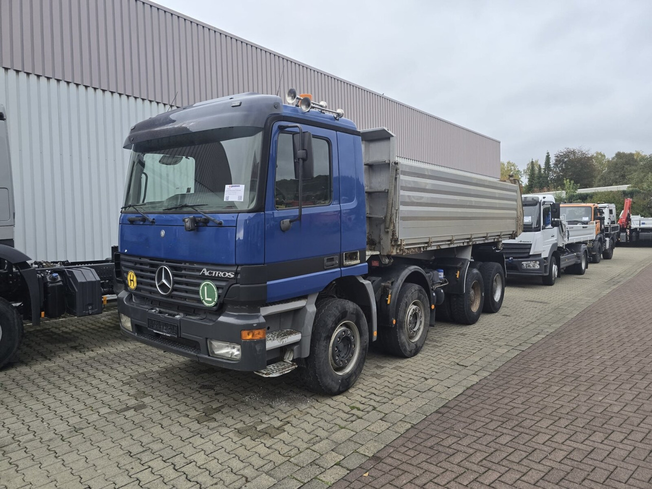 Mercedes-Benz Actros 4140 8x4/4 Actros 4140 8x4/4, Alu-Bordwände - Xe ben: hình 1 Mercedes-Benz Actros 4140 8x4/4 Actros 4140 8x4/4, Alu-Bordwände - Xe ben: hình 1