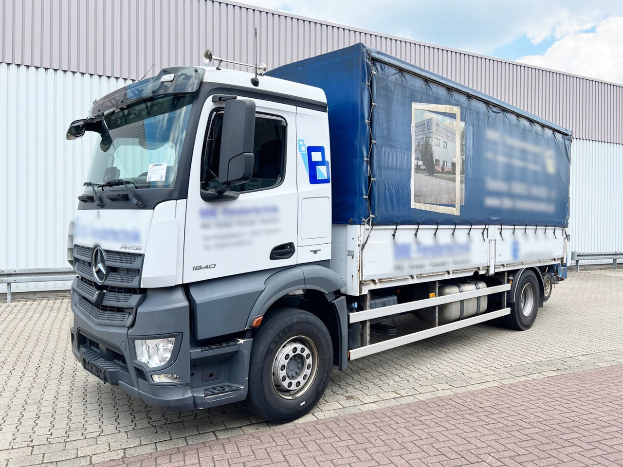 Xe tải thùng mui bạt Mercedes-Benz Antos 1840 L 4x2 Antos 1840 L 4x2, Aufnahme für Mitnahmestapler: hình 6