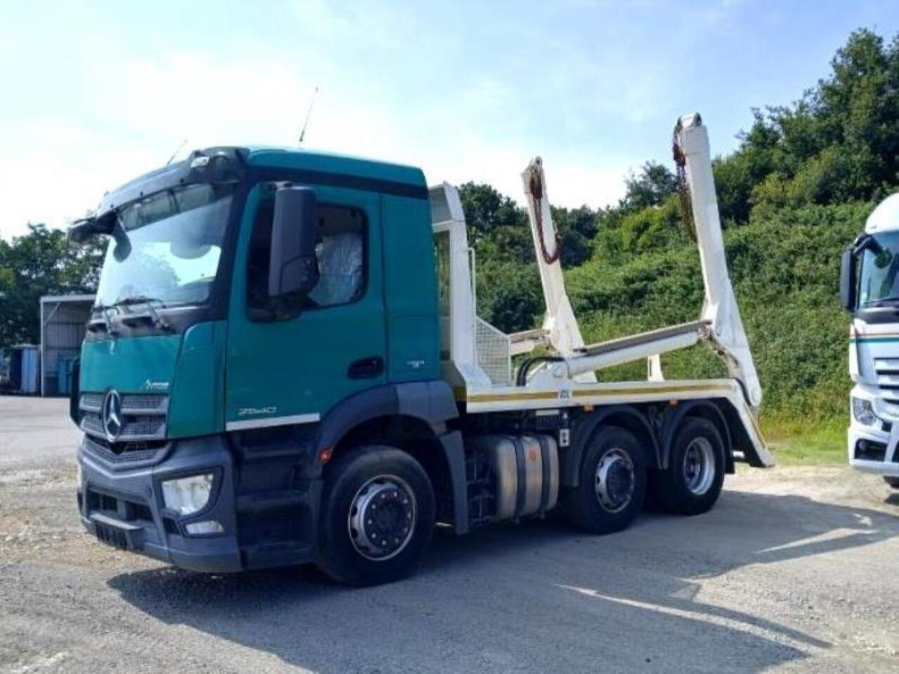 Mercedes-Benz Antos 2540 L 6x2 Antos 2540 L 6x2, Teleabsetzer - Xe tải chở thùng nhỏ: hình 4 Mercedes-Benz Antos 2540 L 6x2 Antos 2540 L 6x2, Teleabsetzer - Xe tải chở thùng nhỏ: hình 4