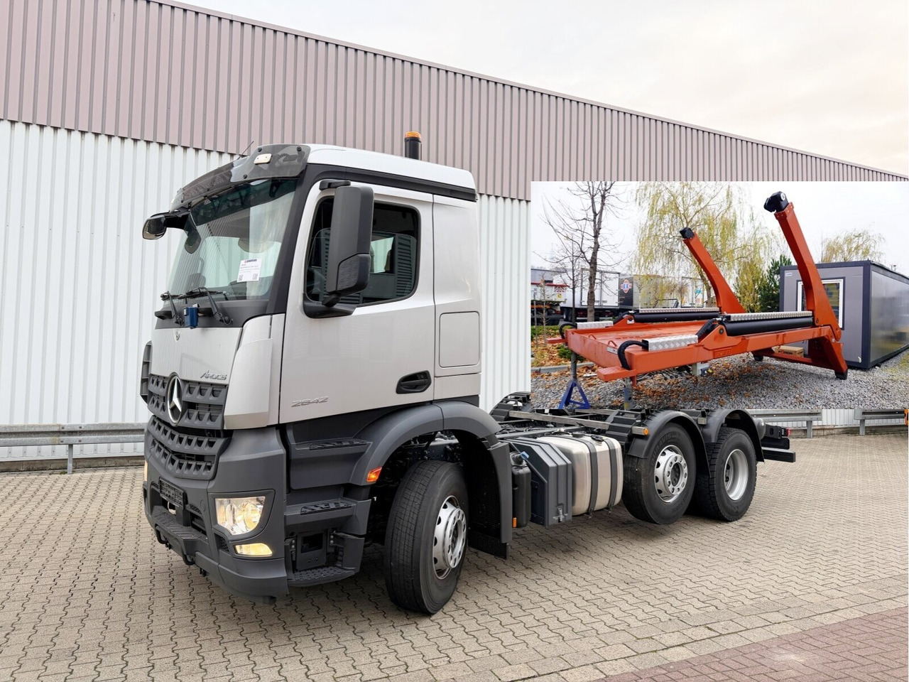 Mercedes-Benz Arocs 2542 L 6x2/4 Arocs 2542/45 L 6x2/4, Vorlauflenk-/liftachse, Navi, MultimediaCockpit - Xe tải chở thùng nhỏ: hình 1 Mercedes-Benz Arocs 2542 L 6x2/4 Arocs 2542/45 L 6x2/4, Vorlauflenk-/liftachse, Navi, MultimediaCockpit - Xe tải chở thùng nhỏ: hình 1