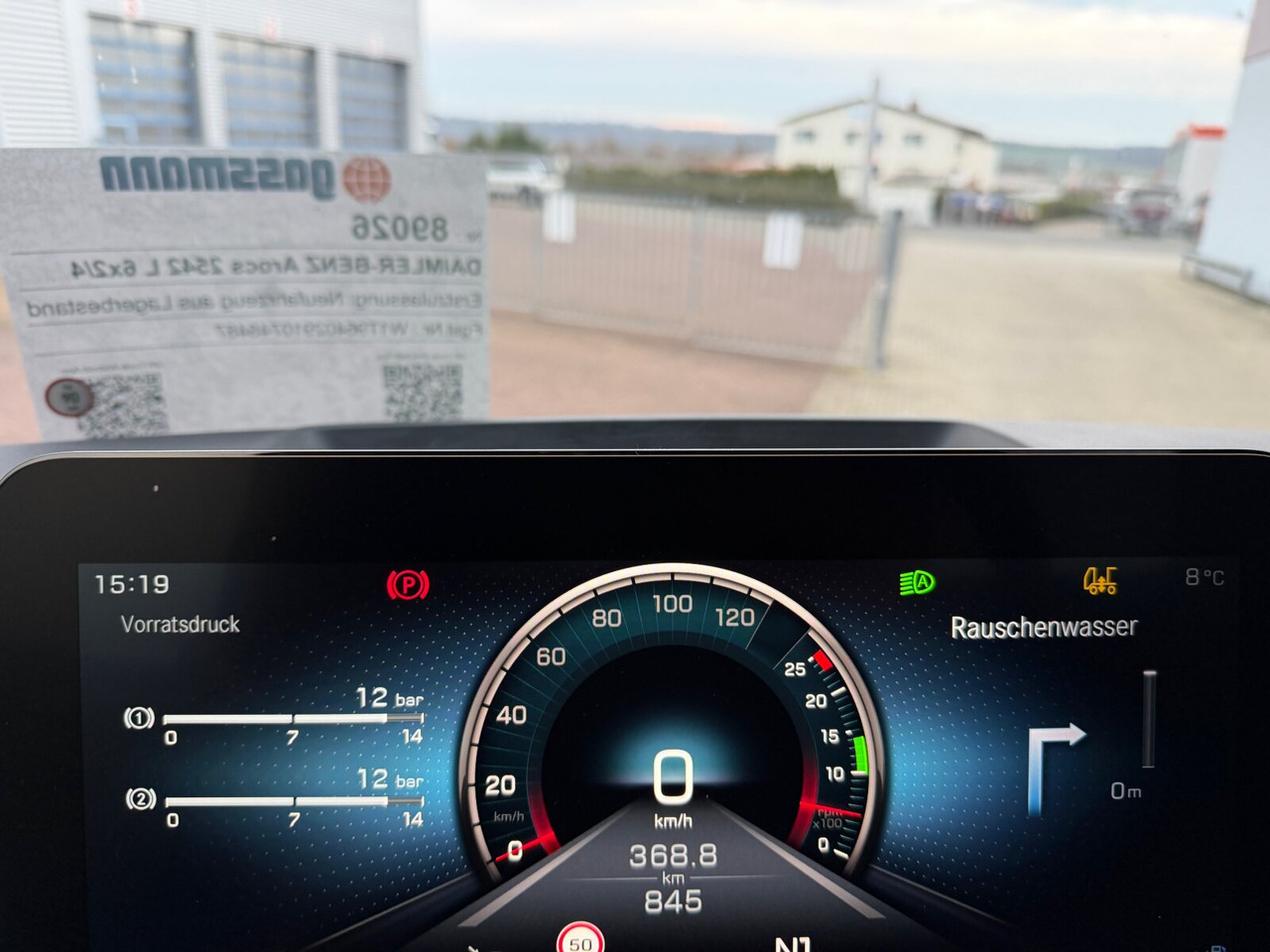 Mercedes-Benz Arocs 2542 L 6x2/4 Arocs 2542/45 L 6x2/4, Vorlauflenk-/liftachse, Navi, MultimediaCockpit - Xe tải chở thùng nhỏ: hình 5 Mercedes-Benz Arocs 2542 L 6x2/4 Arocs 2542/45 L 6x2/4, Vorlauflenk-/liftachse, Navi, MultimediaCockpit - Xe tải chở thùng nhỏ: hình 5